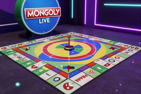 Monopoly Live Spielbrett mit Gl&uuml;cksrad und 3D-Bonusrunde im GambleZen Live Casino Deutschland
